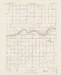 Biola 1946 topographic map preview
