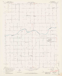 Biola 1963 topographic map preview