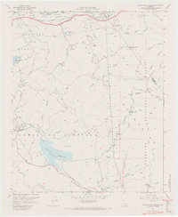Black Star Canyon 1967 topographic map thumbnail