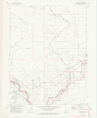 Blairsden 1972 topographic map thumbnail
