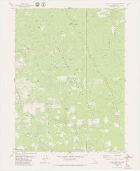 Blake Mountain 1979 topographic map thumbnail