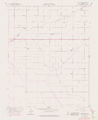 Bliss Ranch 1960 topographic map thumbnail