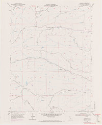 Blossom 1952 topographic map thumbnail