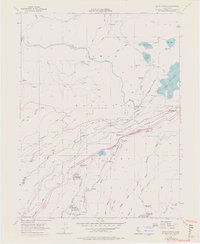 Blue Canyon 1955 topographic map thumbnail
