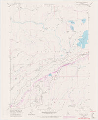 Blue Canyon 1955 topographic map thumbnail