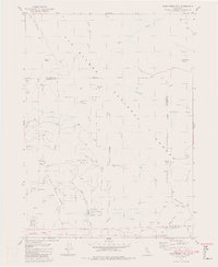 Blue Creek Mtn 1982 topographic map thumbnail