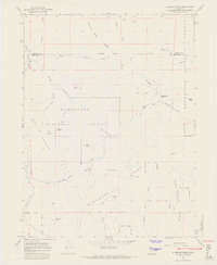 Bluenose Ridge 1967 topographic map thumbnail