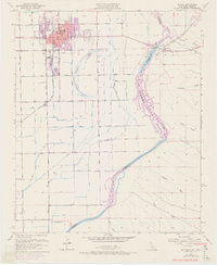 Blythe 1951 topographic map thumbnail