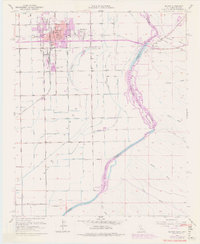 Blythe 1951 topographic map thumbnail
