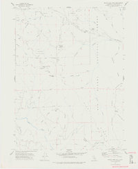 Board Camp Mtn 1977 topographic map thumbnail