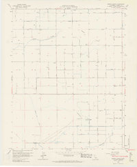 Bonita Ranch 1963 topographic map thumbnail