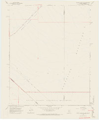 Bonnie Claire SW 1968 topographic map thumbnail