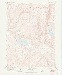 Boot Lake 1962 topographic map thumbnail