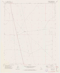 Boron NE 1973 topographic map thumbnail