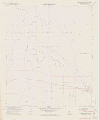Borrego Mountain 1960 topographic map thumbnail