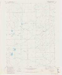 Boulder Peak 1981 topographic map thumbnail