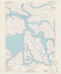 Bouldin Island 1952 topographic map thumbnail