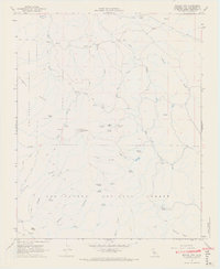 Branch Mtn 1967 topographic map thumbnail