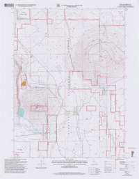 Bray 2001 topographic map thumbnail