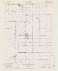 Brentwood 1954 topographic map thumbnail