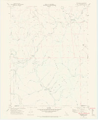 Briceland 1969 topographic map thumbnail