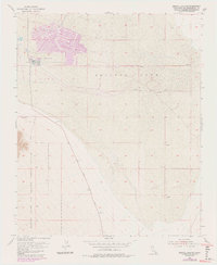 Bristol Lake NW 1954 topographic map thumbnail