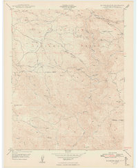 Buckhorn Peak 1949 topographic map preview