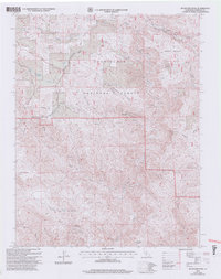 Buckhorn Peak 2001 topographic map thumbnail
