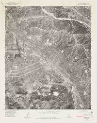 Burbank 1976 topographic map thumbnail