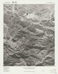 Burnt Peak 1978 topographic map thumbnail
