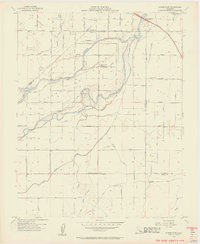 Burris Park 1954 topographic map thumbnail