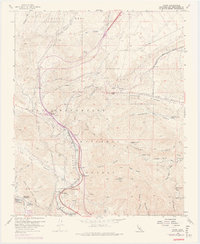 Cajon 1956 topographic map thumbnail