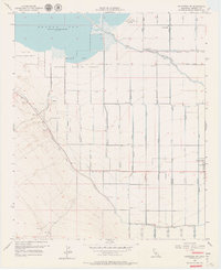 Calipatria SW 1956 topographic map thumbnail