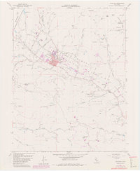 Calistoga 1958 topographic map thumbnail