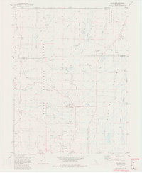 Calpine 1981 topographic map thumbnail