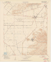 Camarillo 1950 topographic map thumbnail