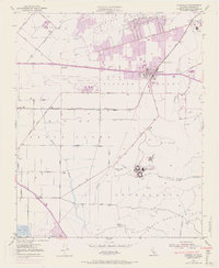 Camarillo 1950 topographic map thumbnail