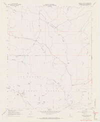 Camatta Ranch 1966 topographic map thumbnail