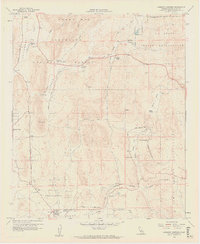 Cameron Corners 1959 topographic map thumbnail