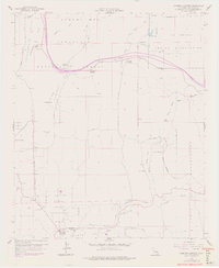 Cameron Corners 1959 topographic map thumbnail