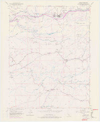 Camino 1952 topographic map thumbnail