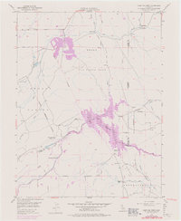 Camp Far West 1949 topographic map thumbnail