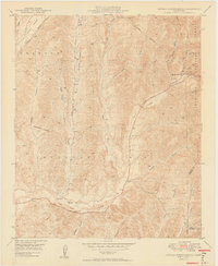 Canada Gobernadora 1949 topographic map thumbnail