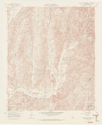 Canada Gobernadora 1968 topographic map thumbnail