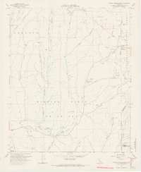 Canada Gobernadora 1968 topographic map thumbnail