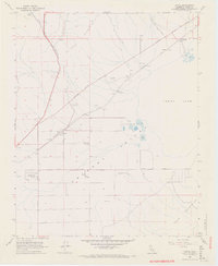 Cantil 1967 topographic map thumbnail