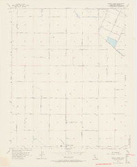 Cantua Creek 1956 topographic map thumbnail