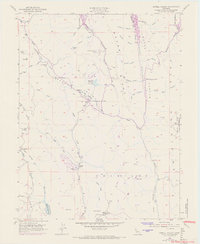Capell Valley 1951 topographic map thumbnail