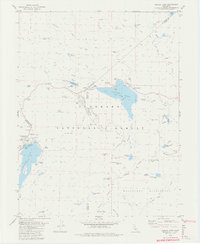 Caples Lake 1979 topographic map thumbnail