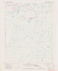 Carbondale 1968 topographic map thumbnail